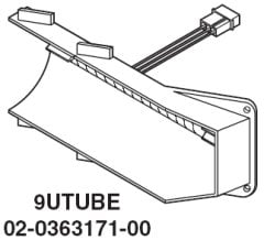 Whelen Edge 9M/Ultra Corner Tube/Reflector