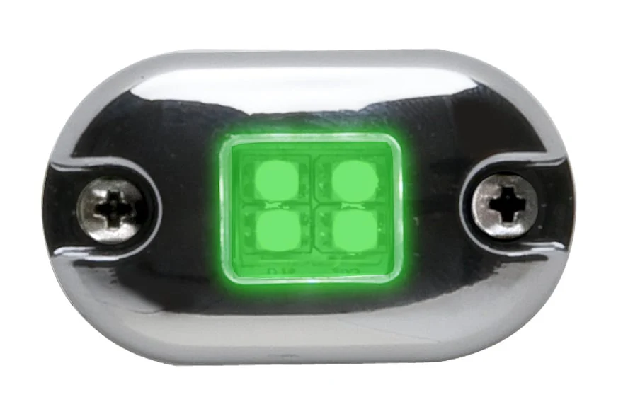 Whelen Green Marker/Clearance Light with Clear Lens
