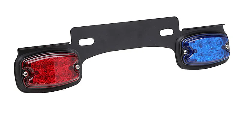 Whelen Harley Davidson Electra Glide/Road King M2 License Plate Bracket