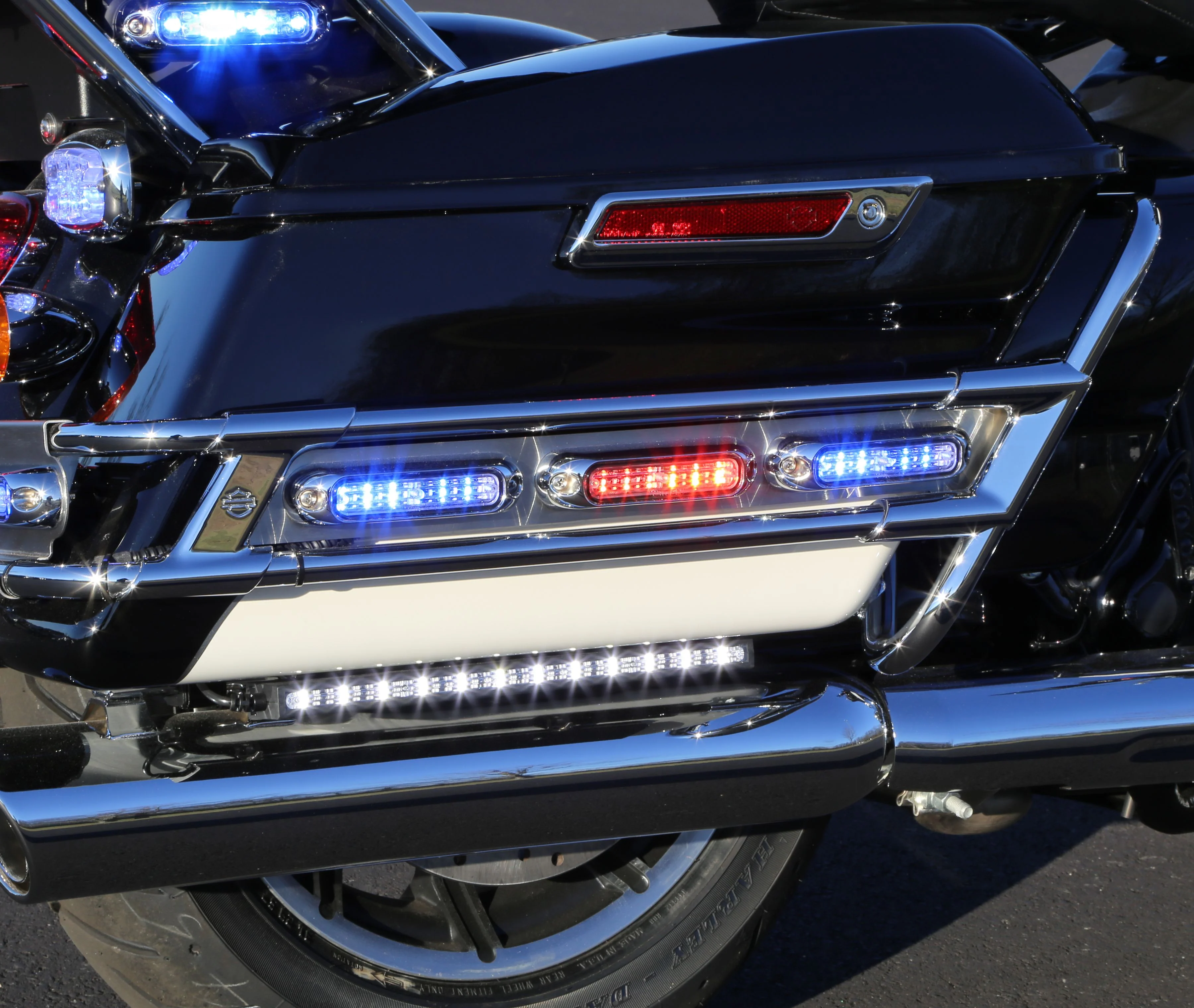 Whelen Harley Davidson TION™ Saddle Bag Mounts | Strobes N More