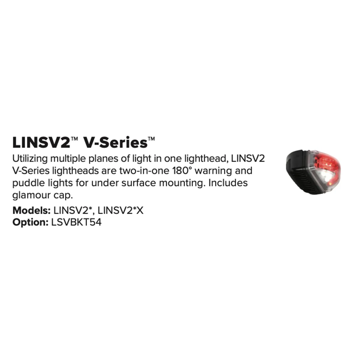 Whelen LINSV2 V Series Linear Super LED with Mount - Image 5