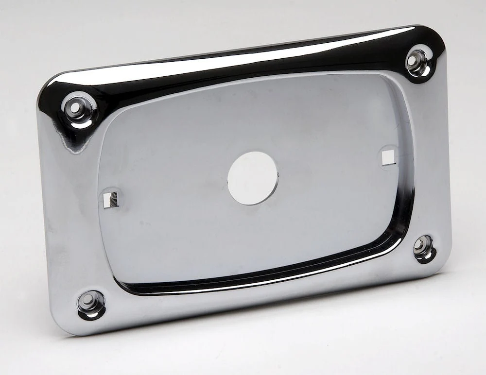 Whelen M6 to 600 Series Chrome Flange Adapter - Image 2