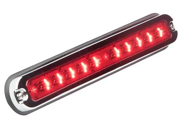Whelen Strip Lite Plus Chrome Flange for PSTANK