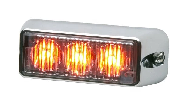 Whelen TIR3 & LIN3 Deep Chrome Plated Flange