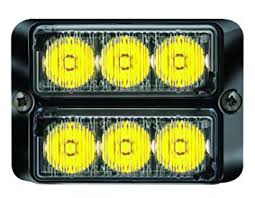 Whelen TIR3 & LIN3 Dual Black Flange Kit