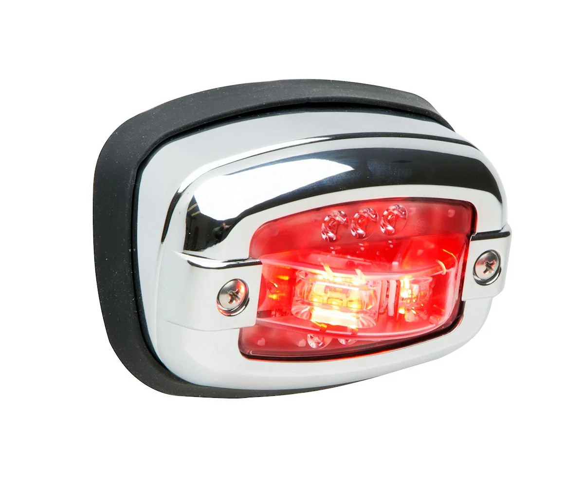 Whelen V23 20° Chrome Surface Mount